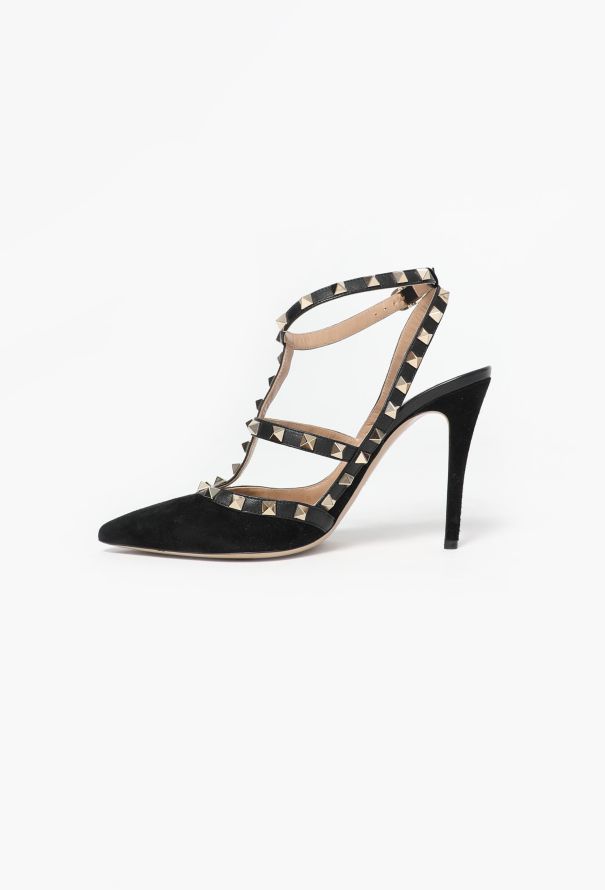 Valentino 2021 Suede Rockstud Pumps - 4 Valentino 2021 Suede Rockstud Pumps - 4