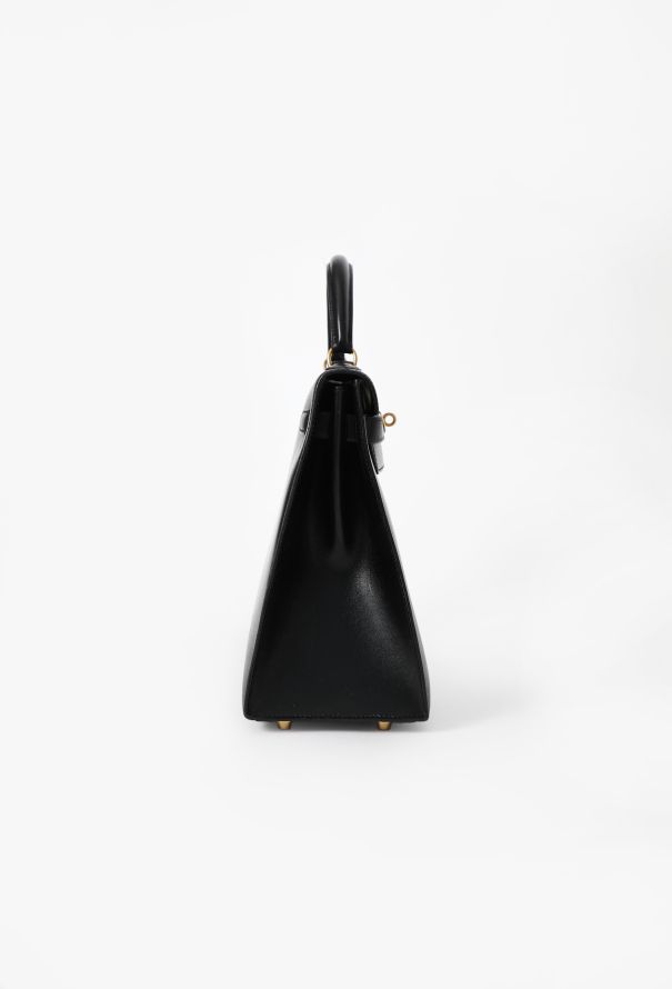 Hermès Vintage Black Box Kelly Sellier 32, 1971 - 5
