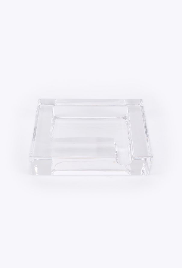 Gucci '90s Crystal 'G' Cigar Ashtray - 1