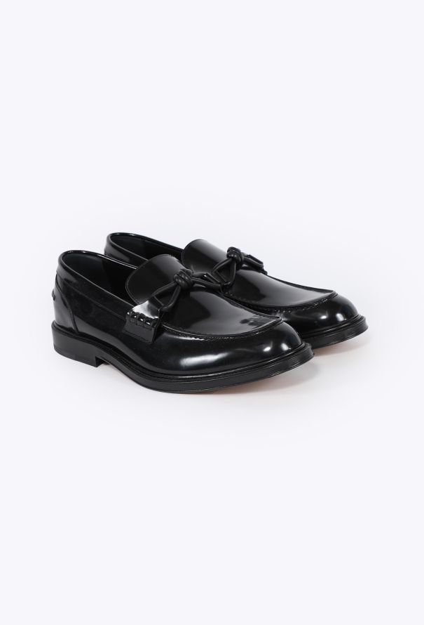 Bottega Veneta 2024 Knotted Leather Loafers - 3