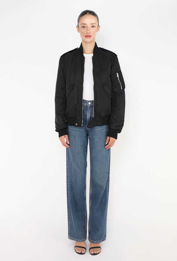 Saint Laurent Épaulette Bomber Jacket - 2