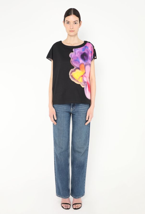 Chanel S/S 2015 'CC' Watercolor Tunic - 3 Chanel S/S 2015 'CC' Watercolor Tunic - 3