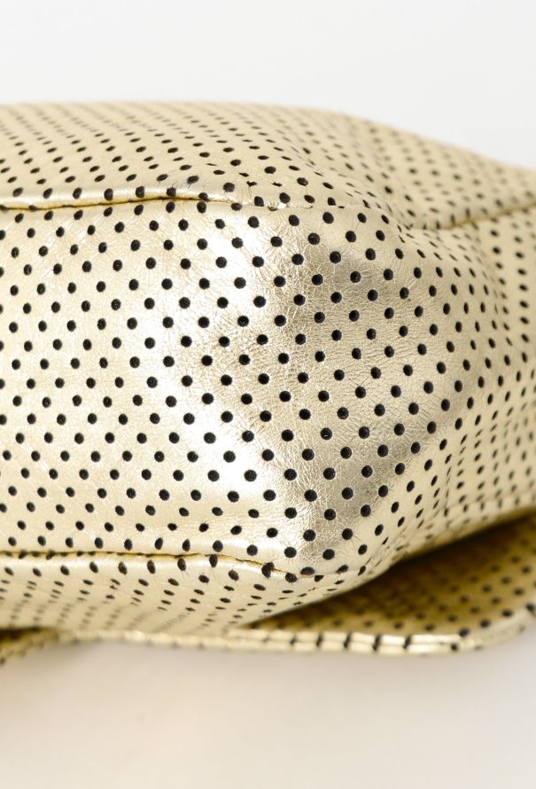 Chanel Perforated Metallic Gold 2.55 - 8