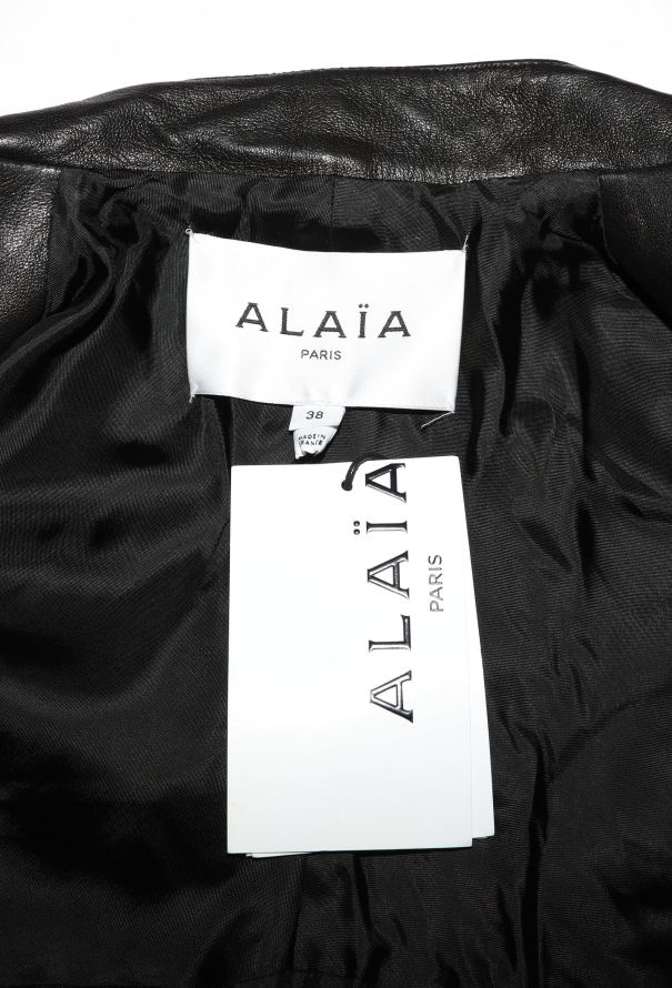Alaïa 2024 Lambskin Bomber Jacket - 6 Alaïa 2024 Lambskin Bomber Jacket - 6