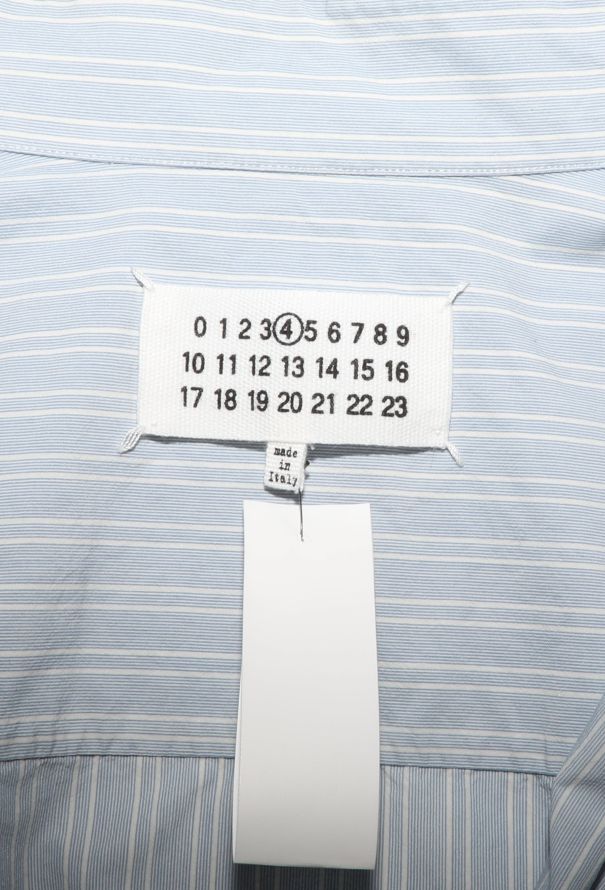Maison Margiela Oversized Pinstripe Shirt - 5