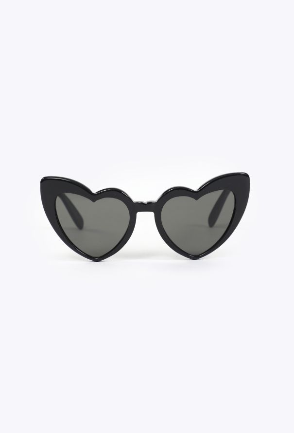 Saint Laurent Loulou Heart-Shaped Sunglasses - 1