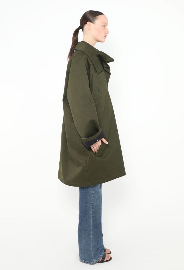 Céline 2017 Gabardine Eyelet Parka - 2