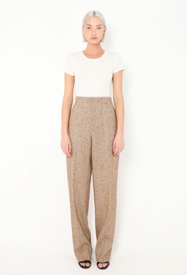 Bottega Veneta S/S 2023 Tapered Bouclé Trousers - 4 Bottega Veneta S/S 2023 Tapered Bouclé Trousers - 4