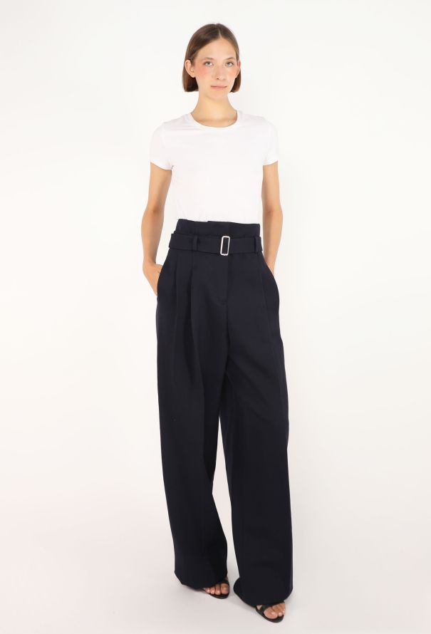 Céline Belted Pleated Trousers, Resort 2016 - 4