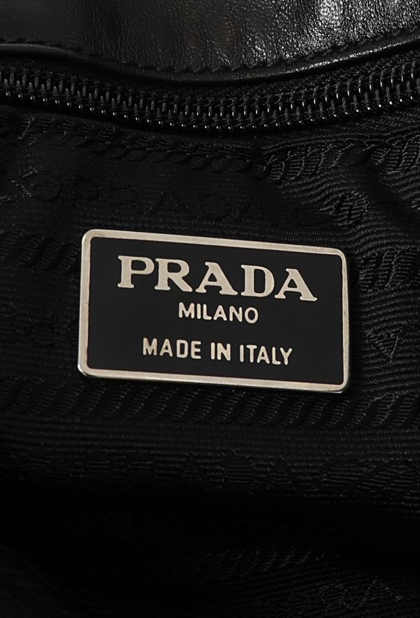 Prada Black Leather Tote Bag - 11 Prada Black Leather Tote Bag - 11