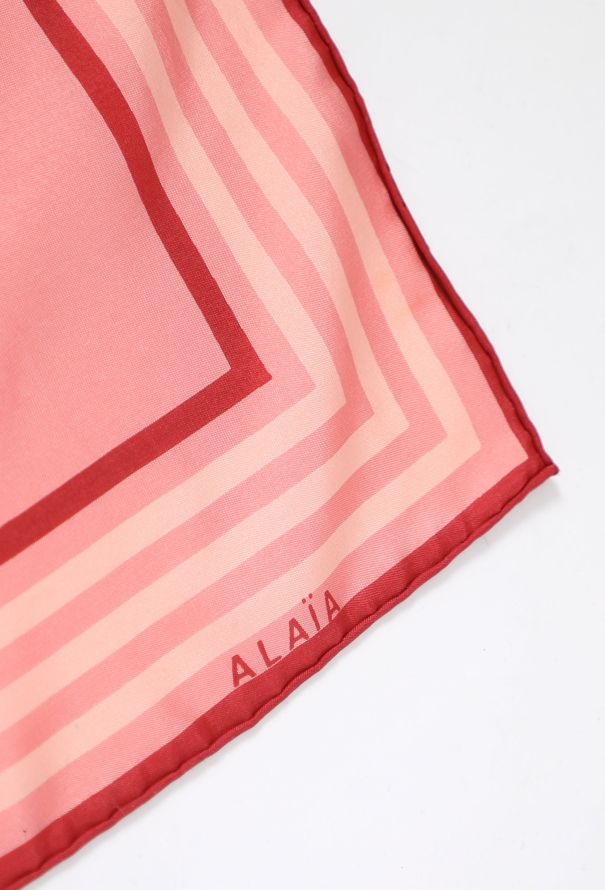 Alaïa 1991 Polka Dot Silk Foulard - 4 Alaïa 1991 Polka Dot Silk Foulard - 4