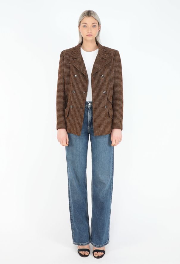 Chanel Notched Tweed Jacket, F/W 1997 - 4