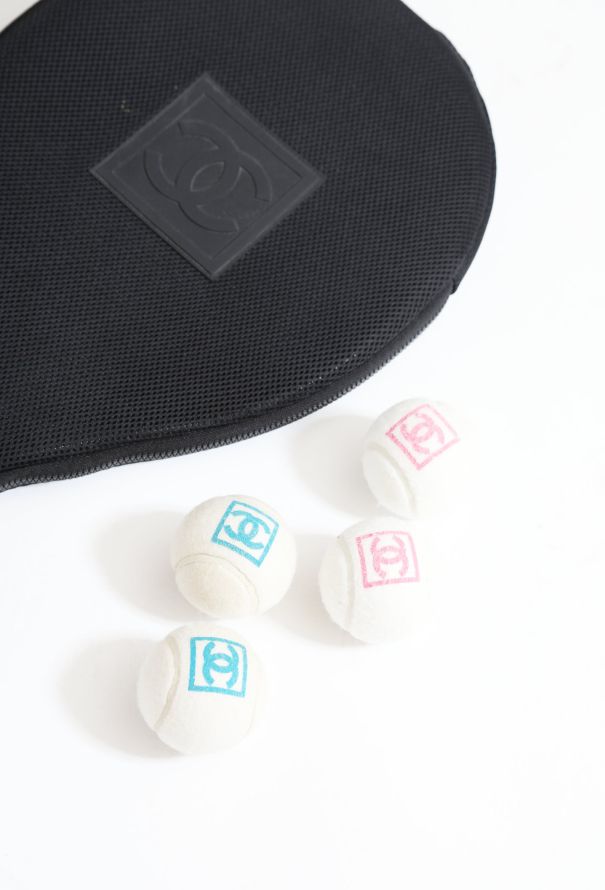 Chanel S/S 2008 'CC' Tennis Racket & Ball Set - 7
