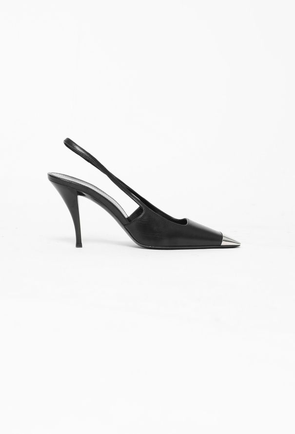 Saint Laurent S/S 2021 Blade Slingback Pumps - 1