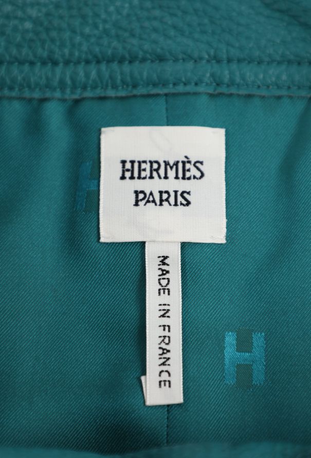 Hermès 2024 Leather Quilted Miniskirt - 5
