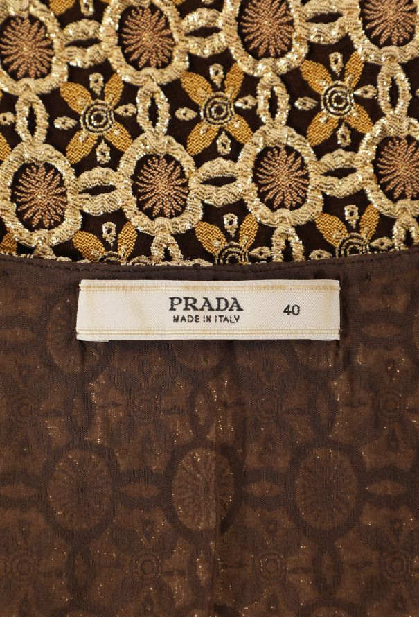 Prada Brocade Jacquard Top, 2002 - 5