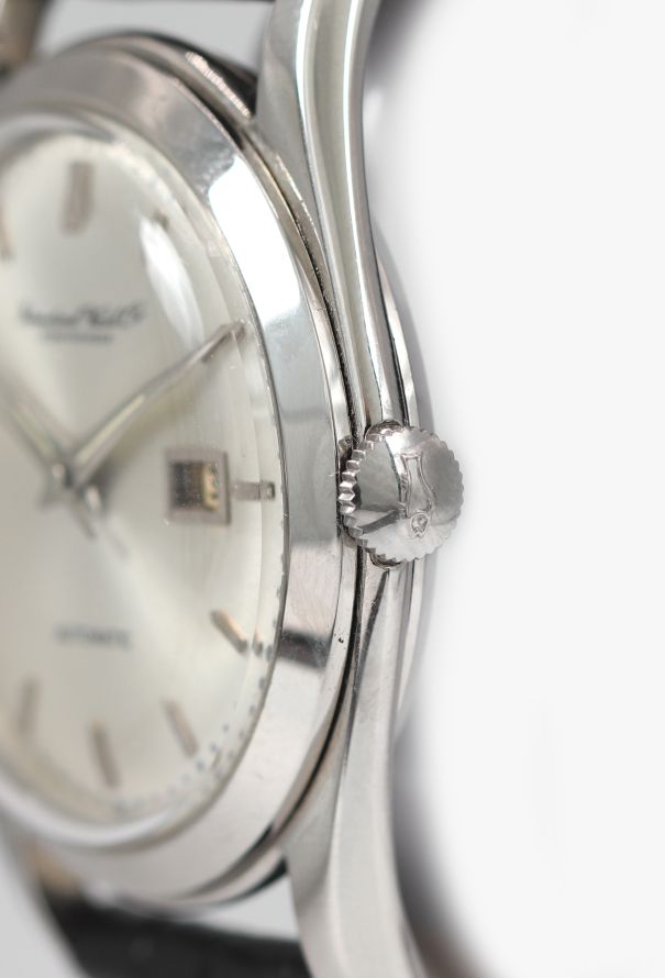 IWC 1970s Calatrava-Style Stainless Steel Watch - 3