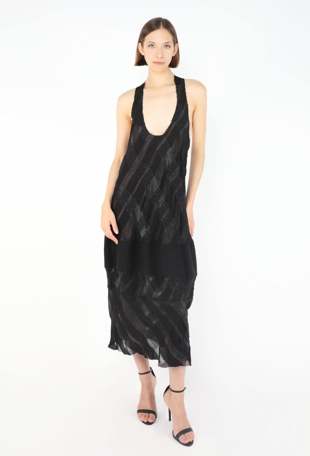 Comme des Garçons Iridescent Banded Slip Dress, 1993 - 4