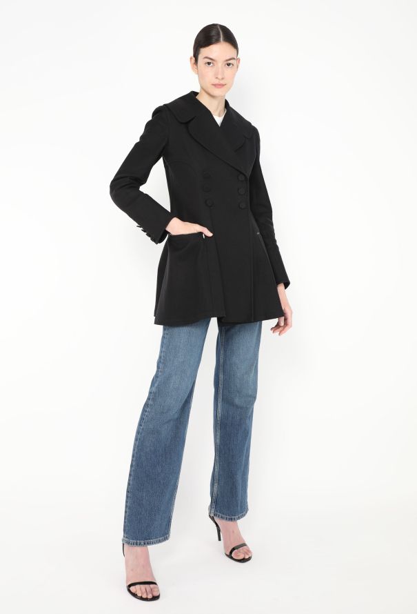 Alaïa 2010 Flared Skater Peacoat - 4