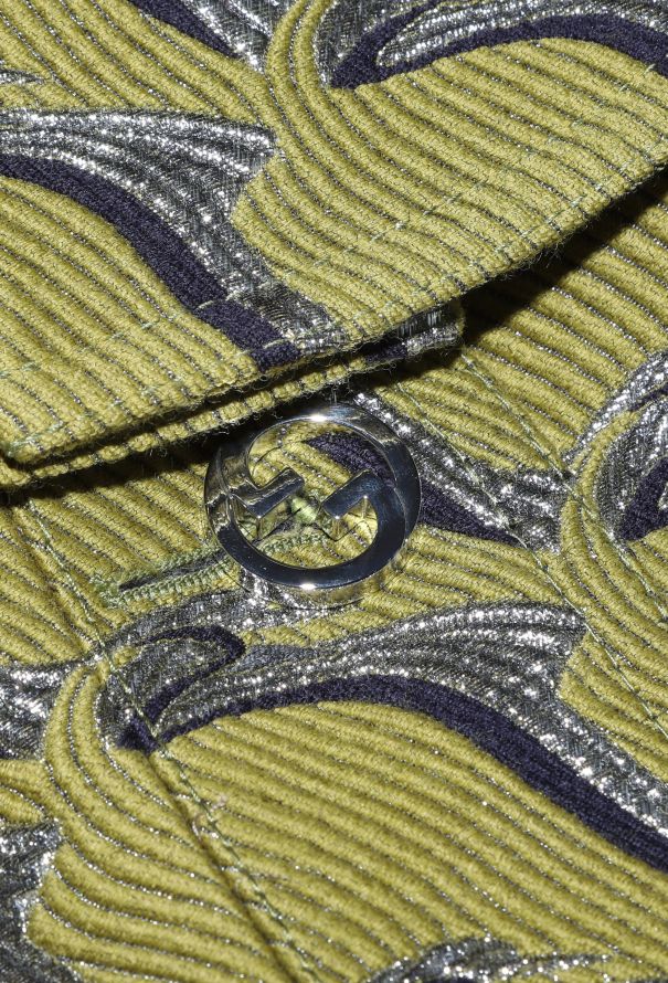 Gucci F/W 2024 Jacquard Peacoat - 7