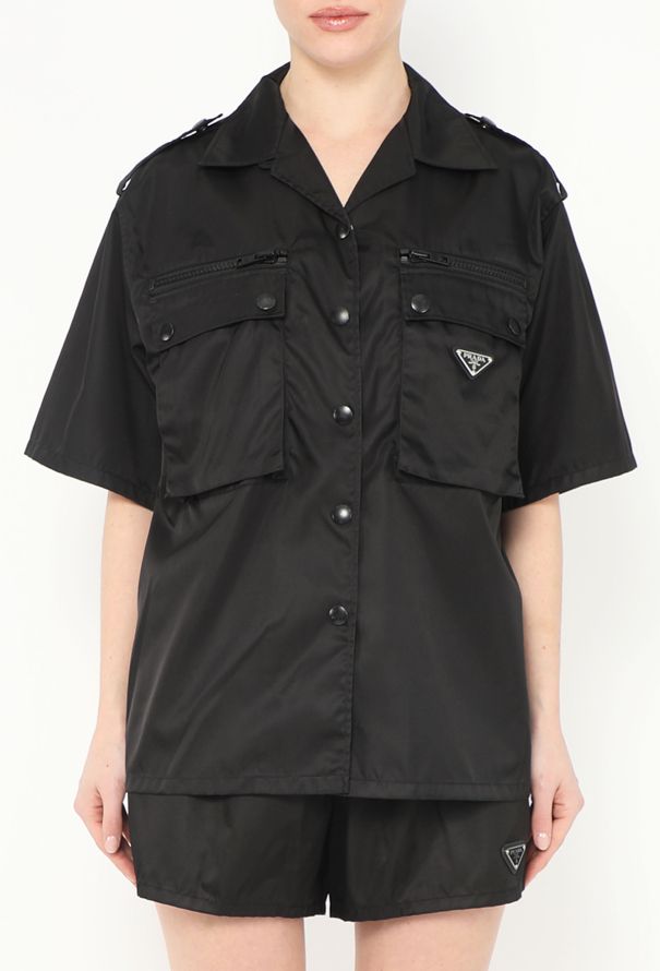 Prada 2019 Re-Nylon Cargo Shirt - 1