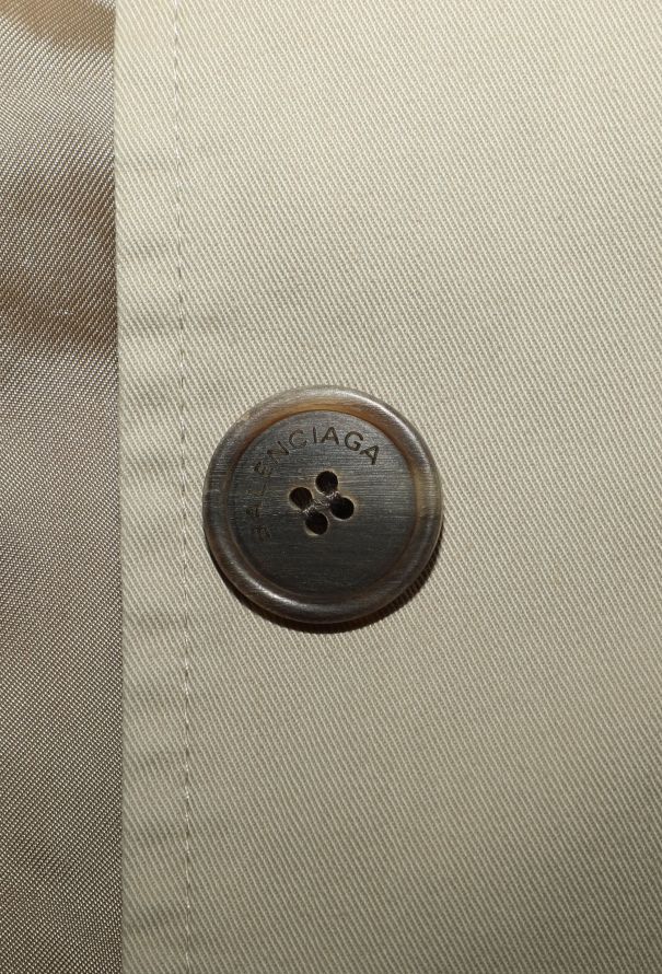 Balenciaga S/S 2017 Belted Trench Coat - 9