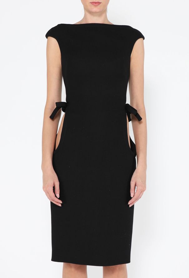 Miu Miu Natté Wool Cut-Out Dress, F/W 2024 - 3