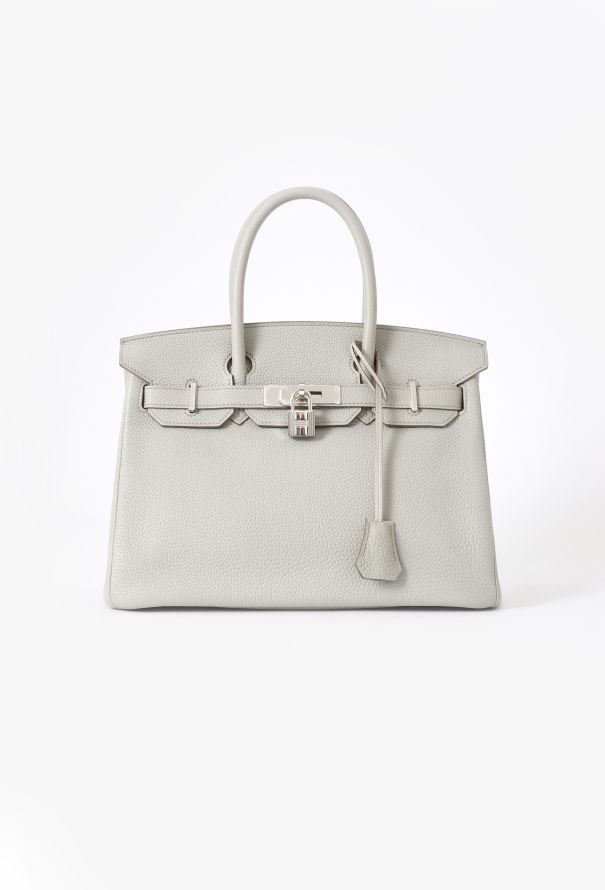 Hermès Gris Perle Togo Birkin 30 - 2 Hermès Gris Perle Togo Birkin 30 - 2