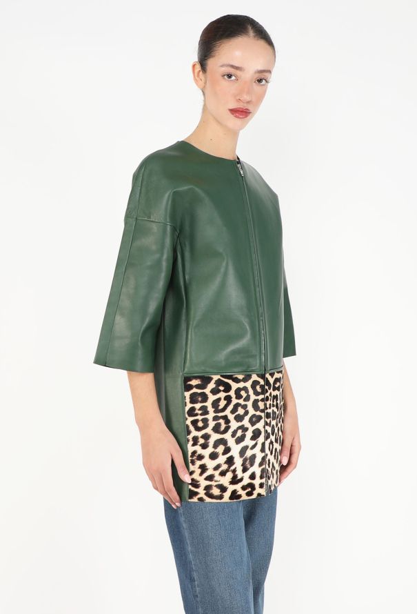 Céline Resort 2013 Leopard Lambskin Jacket - 4