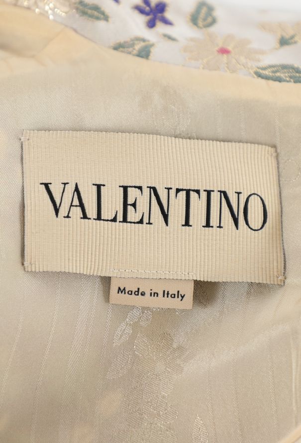 Valentino Floral Brocade Mini Dress, 2025 - 5