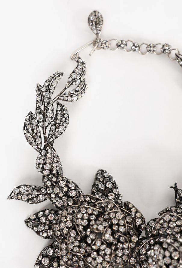 Iradj Moini Swarovski Rose Necklace, 1998 - 5