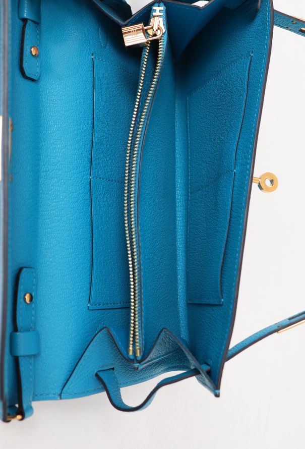 Hermès 2021 Bleu Frida Mysore Kelly To Go - 11 Hermès 2021 Bleu Frida Mysore Kelly To Go - 11