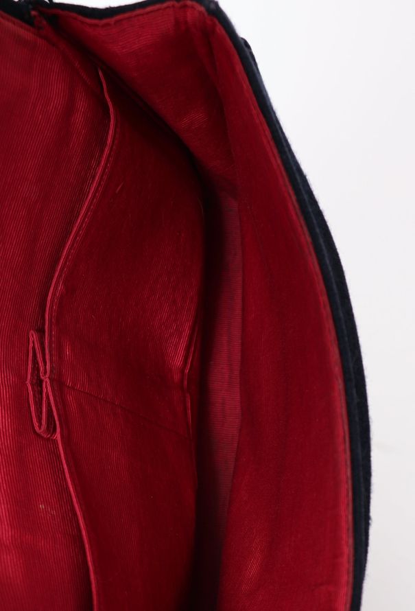 Chanel Navy Jersey 2.55 Medium Flap Bag - 12