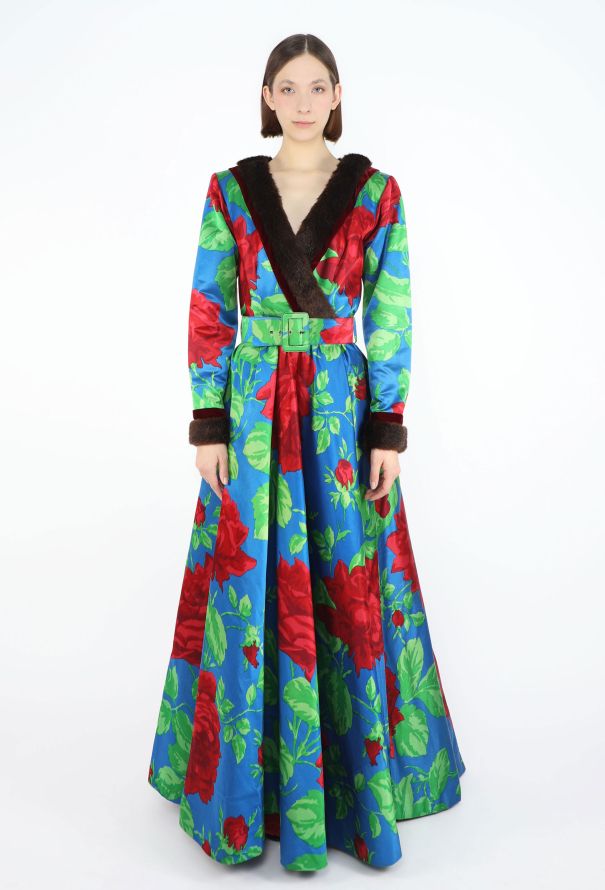 Saint Laurent EXQUISITE Haute Couture Spring 1988 Rose Ballgown - 2