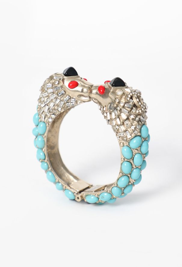 Chanel 2007 Gripoix Lion Cuff - 1