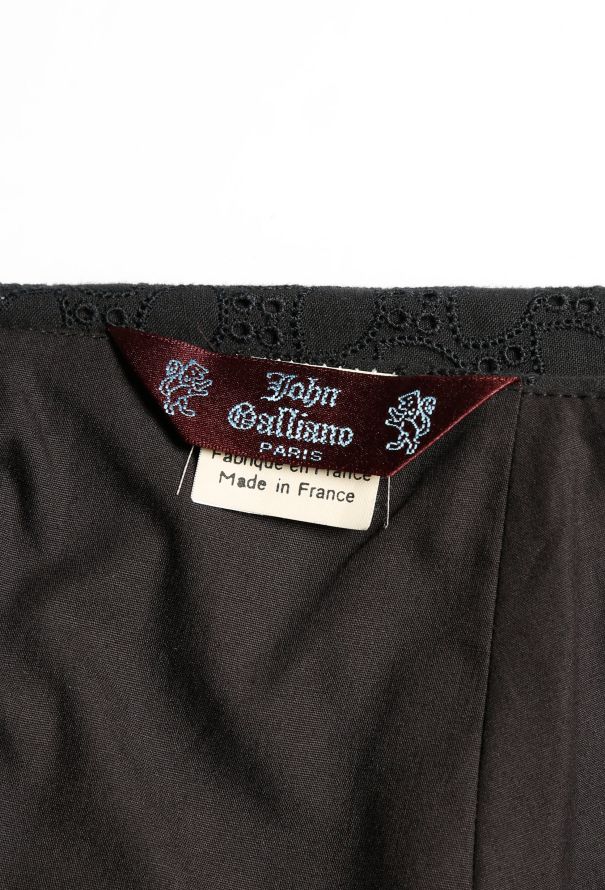 John Galliano RARE 1996 Broderie Anglaise Ensemble - 7