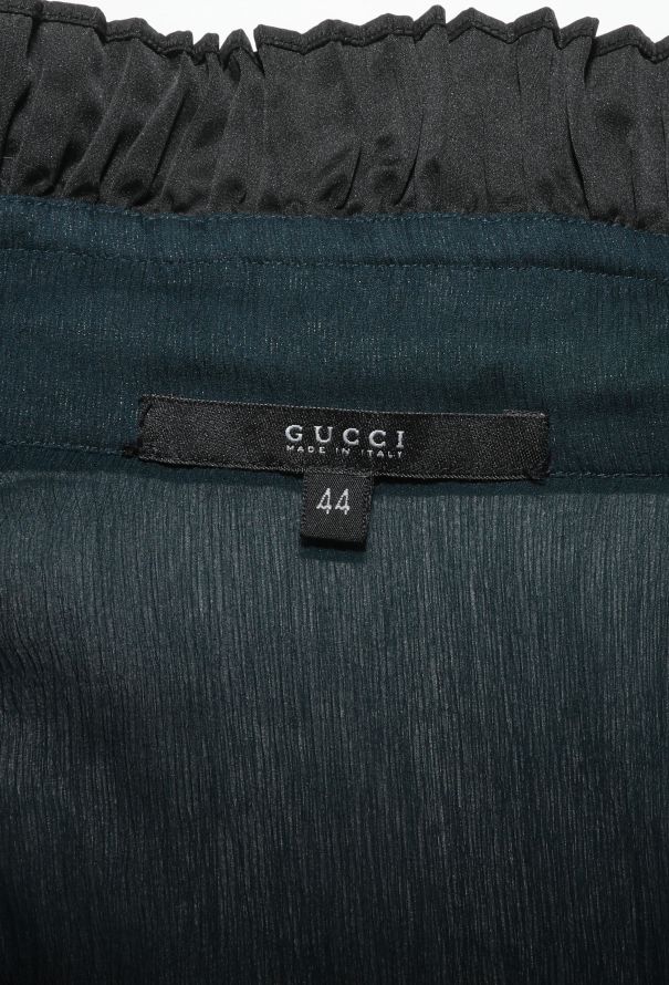 Gucci F/W 2005 Lace & Chiffon Blouse - 10