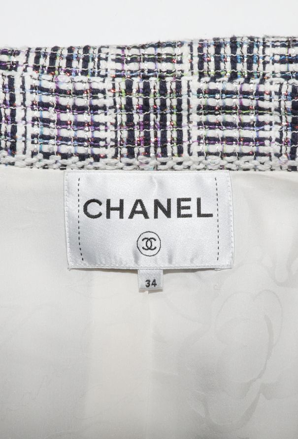 Chanel Iridescent Pleated Tweed Jacket, S/S 2018 - 8
