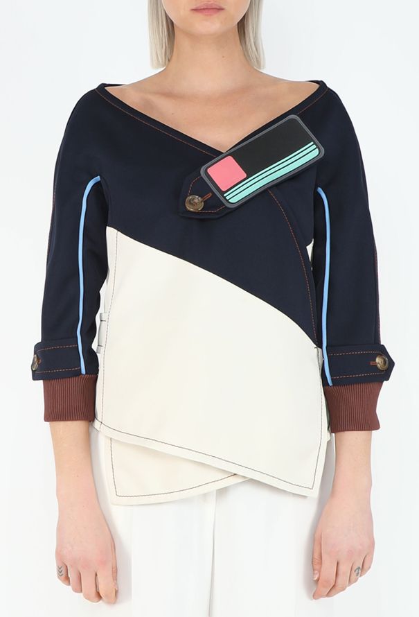 Prada S/S 2017 Retro Patchwork Jacket - 2