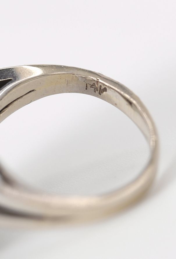 Vintage Fine Jewelry 14k White Gold & 1.9 Carats Diamond Ring - 7 Vintage Fine Jewelry 14k White Gold & 1.9 Carats Diamond Ring - 7