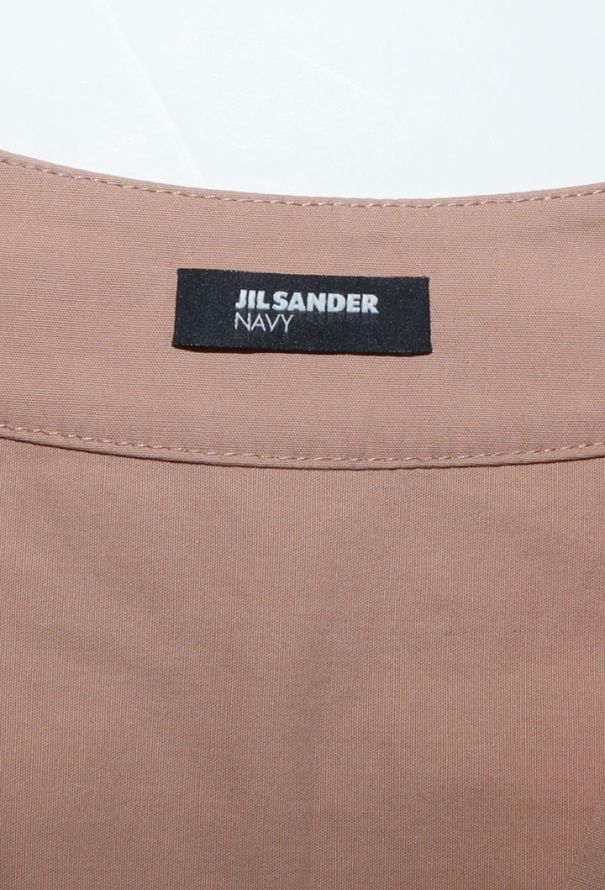 Jil Sander Utility Cotton Shift Dress - 5