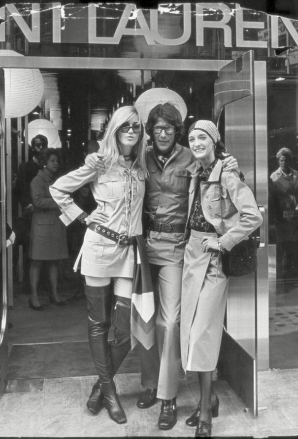 Saint Laurent COLLECTOR 1969 Saharan Lace-Up Tunic - 2