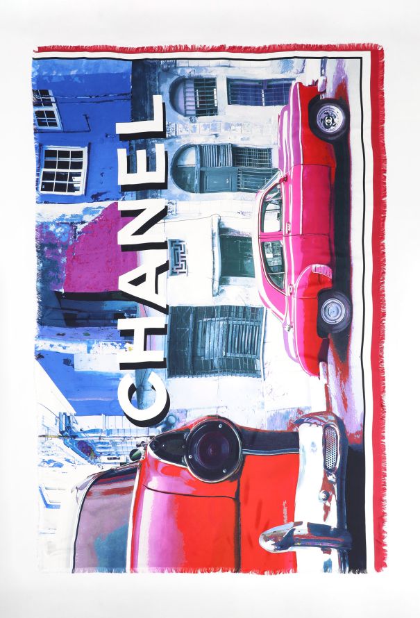 Chanel Resort 2017 'Coco Cuba' Maxi Shawl - 1