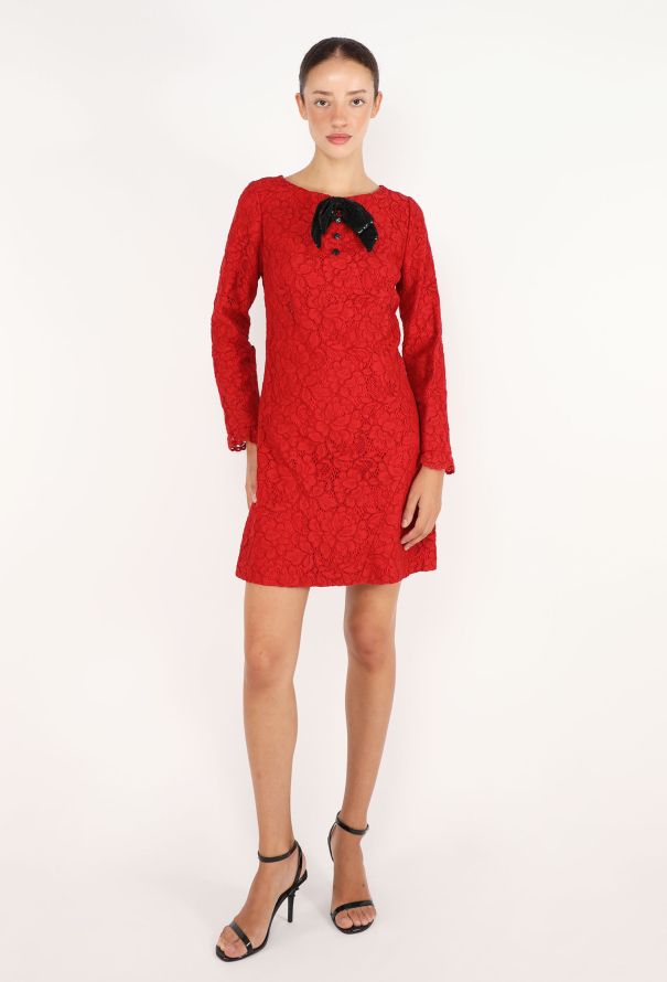 Saint Laurent Guipure Babydoll Dress, 2016 - 2