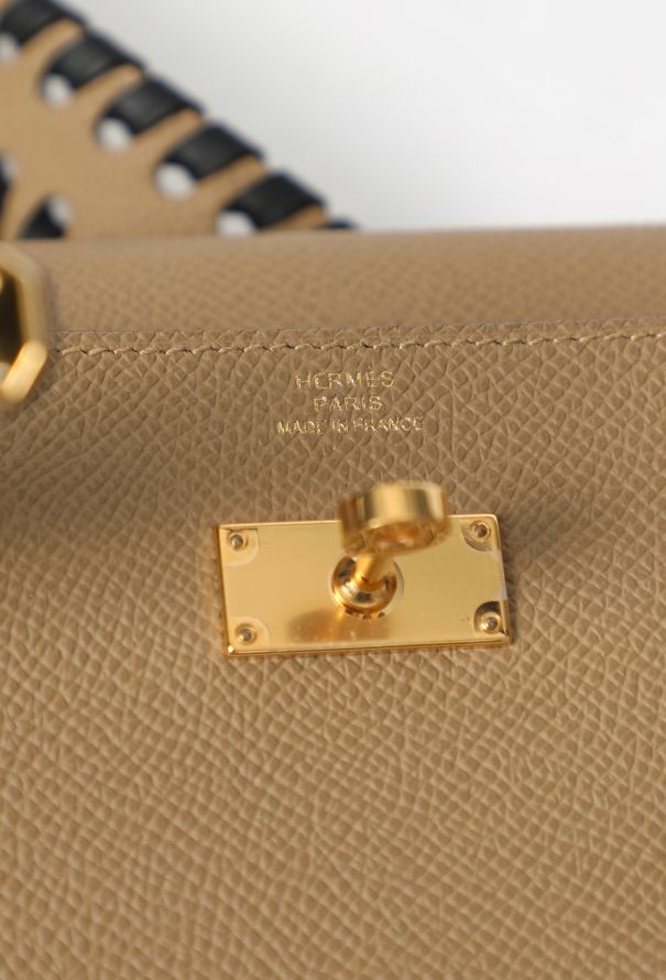 Hermès Poussiere Epsom Tressage Kelly To Go - 13