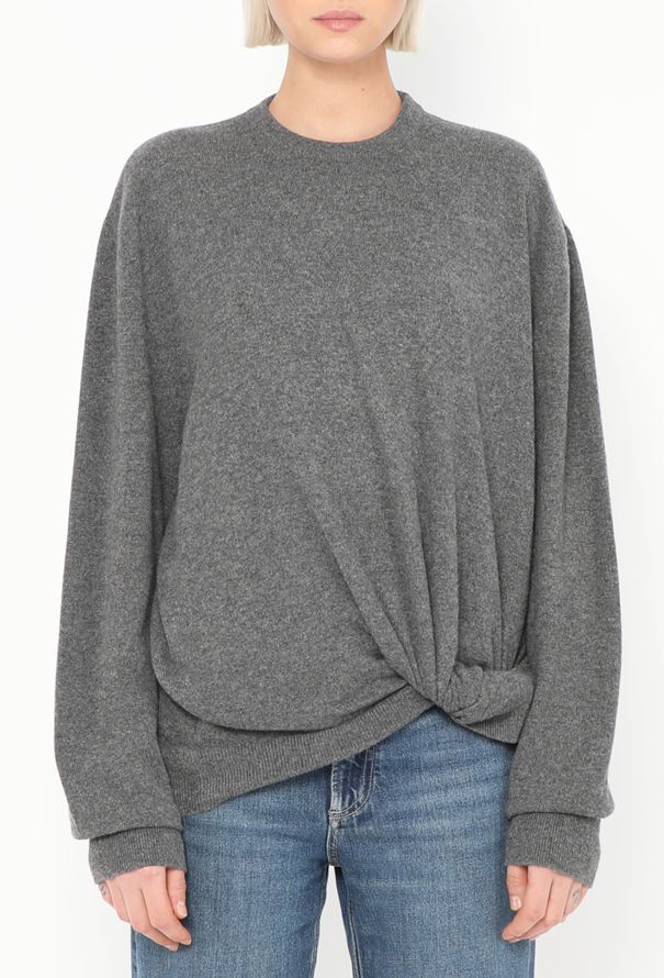 The Row 2022 Melino Cashmere Knot Sweater - 1