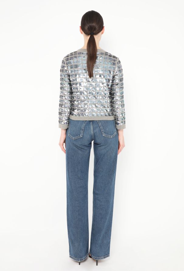 Chanel 2008 Embellished Cashmere Cardigan - 4