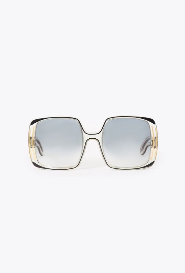 Nina Ricci '70s Oversized 'Jackie O' Square Sunglasses - 1