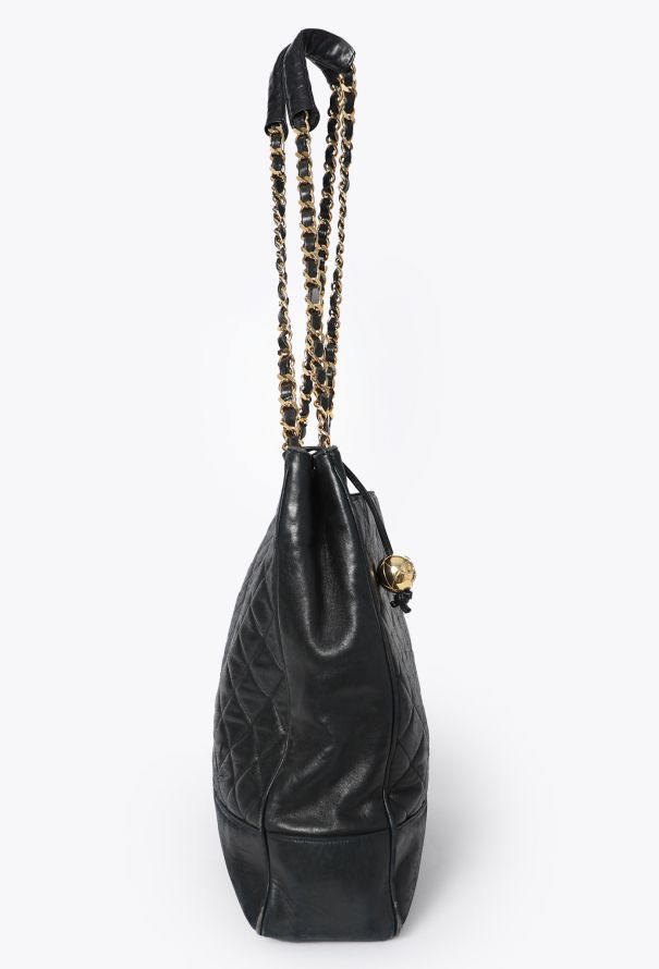Chanel Vintage Quilted Tote Bag - 3