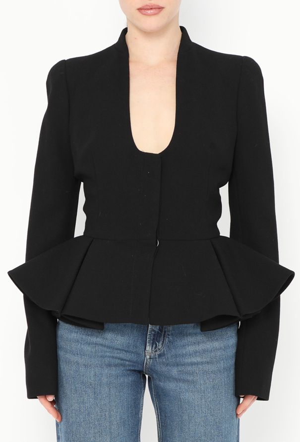 Alexander McQueen Pre-Fall 2012 Peplum Jacket - 1
